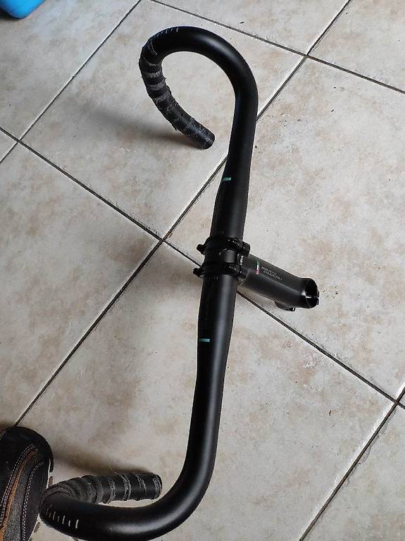 Guidon Juba Et Potence Juaneda Pour Vélo De Course – Aluminium Argenté