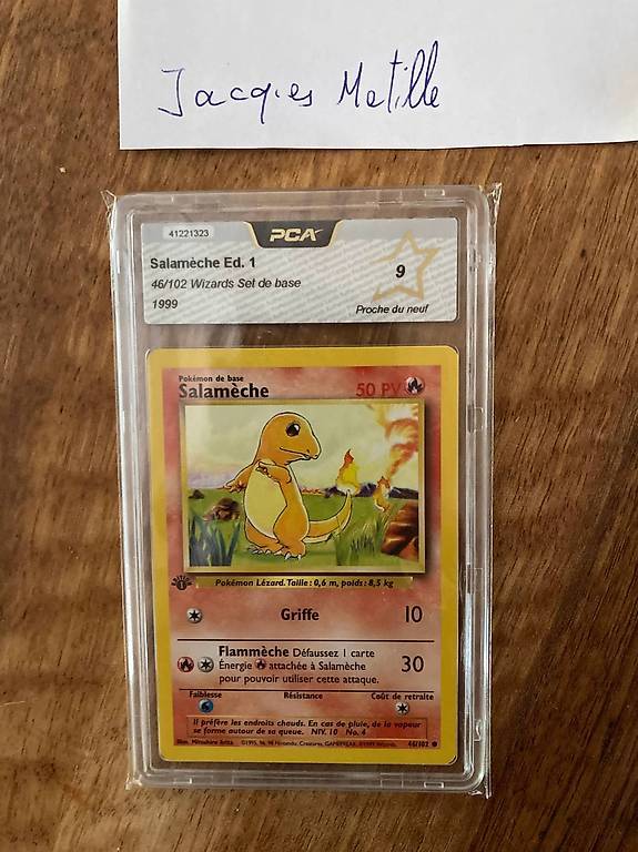 Cartes Pokemon Pikachu Salameche Et Carapuce Grad E Pca Canton