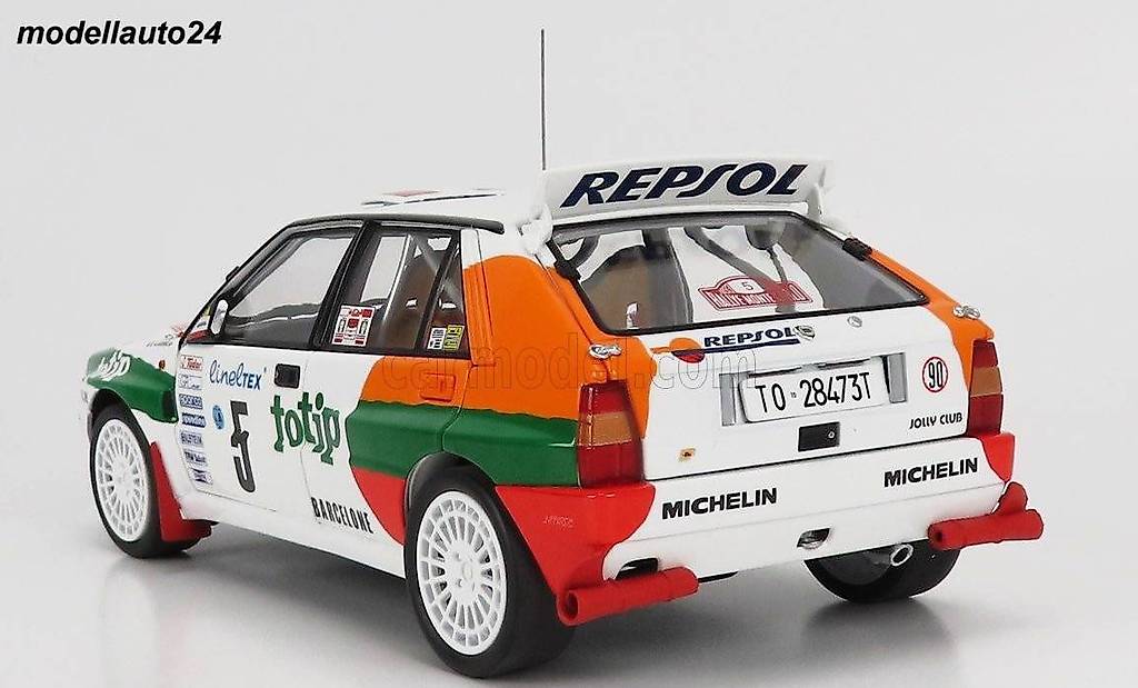 Lancia - Delta HF Integrale Monte Carlo 1992 - Modèle Presse - 1/24 - Autos Miniatures