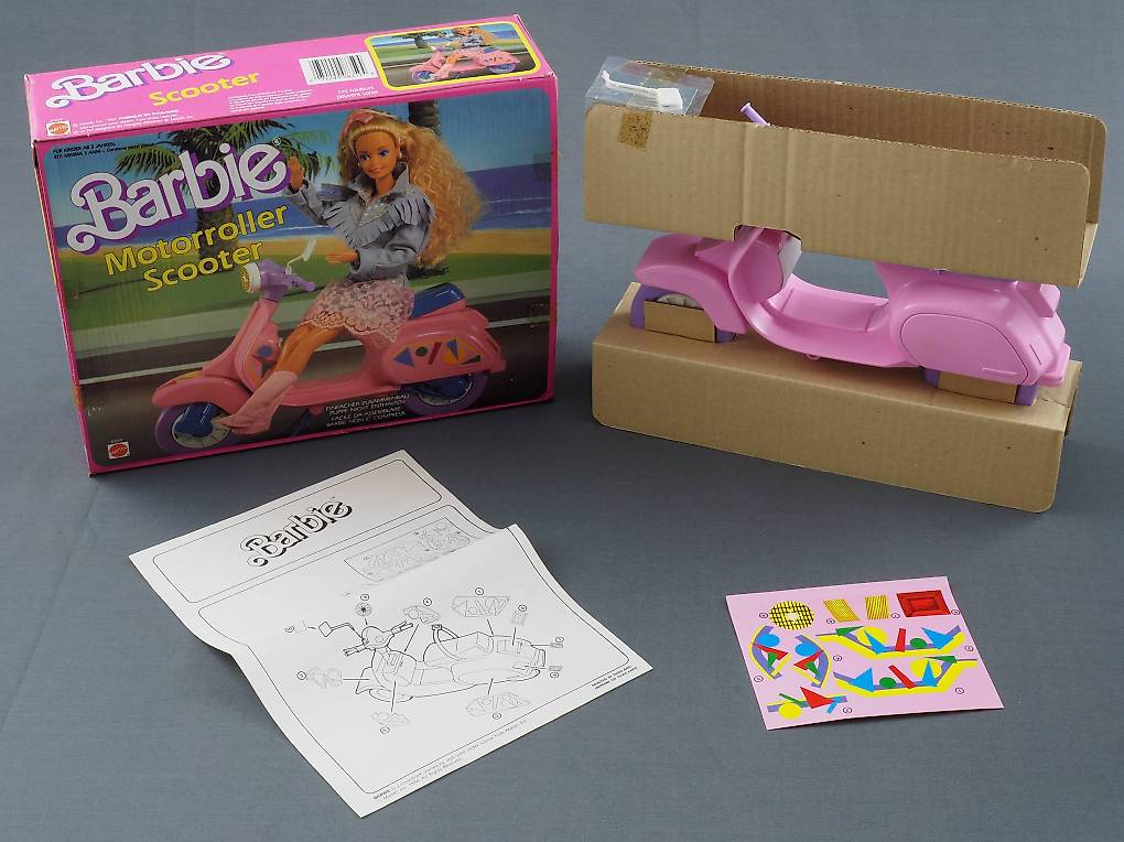 Vintage Barbie, Skooter in Box high quality