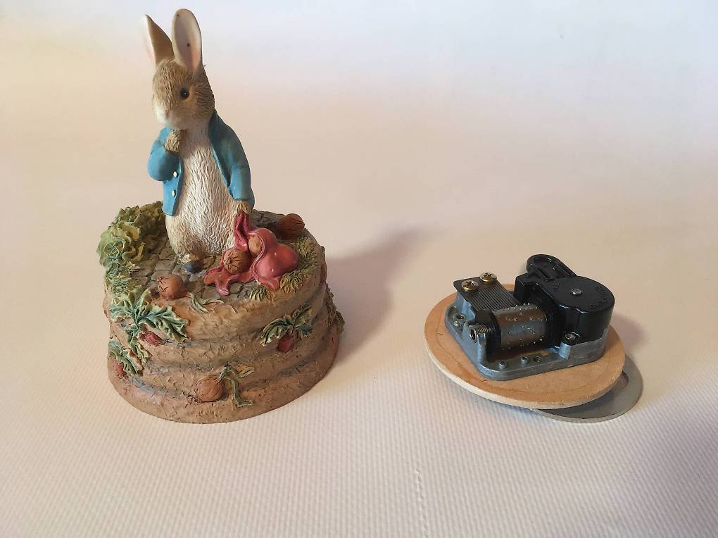 Boîte à musique et figurines Beatrix Potter Canton Vaud 