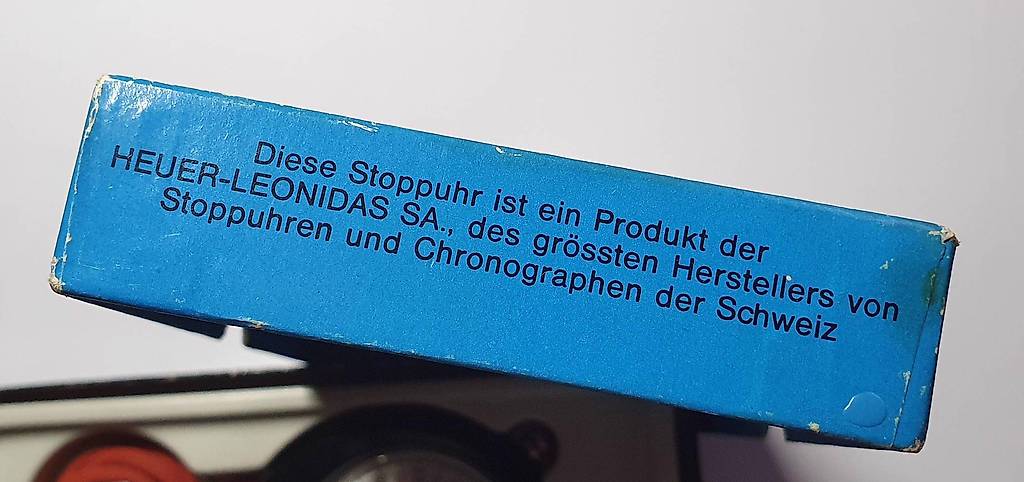 Heuer Leonidas Trackmaster Rallye Stoppuhr 8042 im Kanton Basel