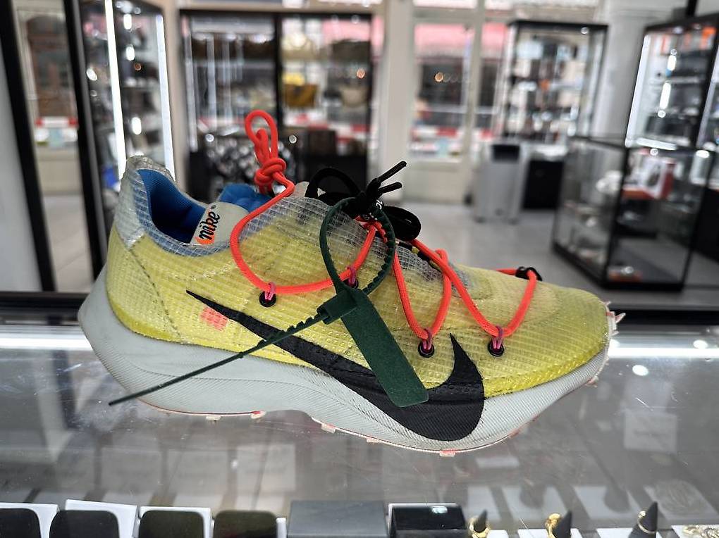 nike vapor street off white yellow