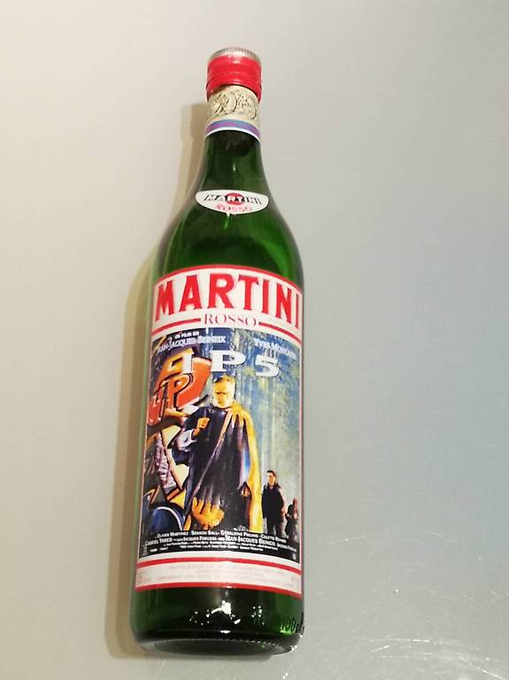 Bouteille De Martini Collector Film Ip Canton Valais Anibis Ch