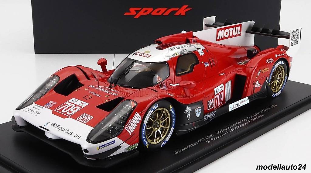 Glickenhaus 007 LMH 3.5L V8 Turbo 3rd Le Mans 2022 / 1:18 im