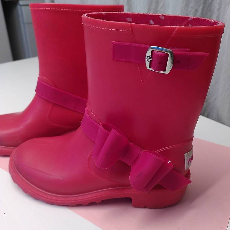 Bottes Pluie/neige Babybotte Noires - Taille 23, Neuves, Garçon, Après-ski Caoutchouc