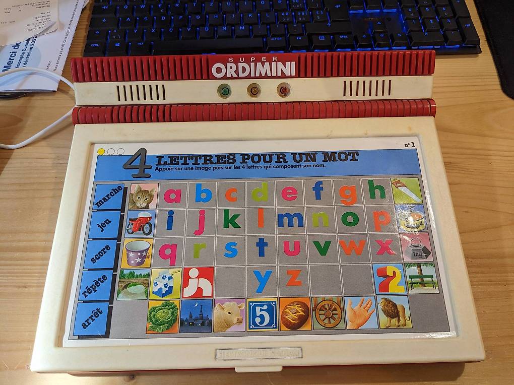 Les jeux Ordisavant, Ordi-ecran et Ordimini de Nathan