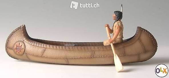 シュライヒ　インディアン フィギュア カヌー schleich Indianer Kanu Rarität 42013 im Kanton Zürich - anibis.ch