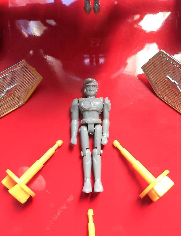 Lot De 3 Missiles Popy Capitaine Flam – Cosmolem / Cosmoliner, Jouet D'Occasion