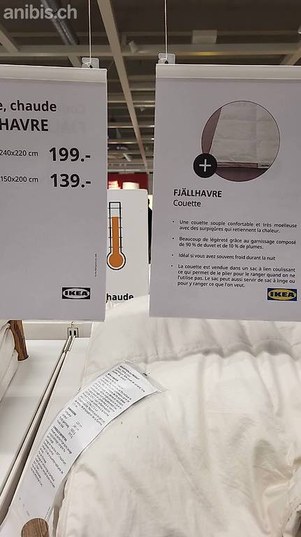 FJÄLLHAVRE Couette, chaude, 240x220 cm - IKEA