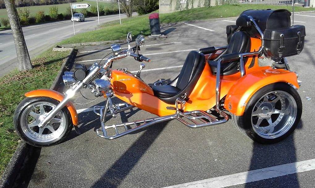 Trike Rewaco moteur Harley Davidson Canton Genève anibis ch