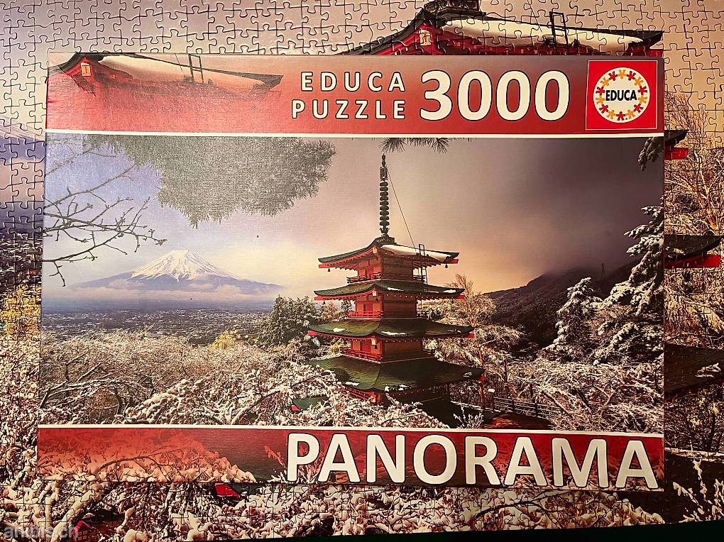 Puzzle 3000 Pièces Mont Fuji Et Pagode Chureito au Japon