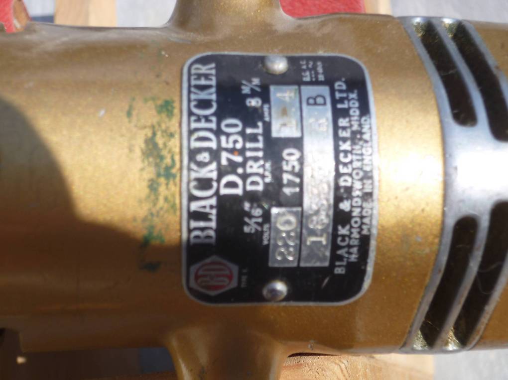 Perceuse Black Et Decker Ancienne