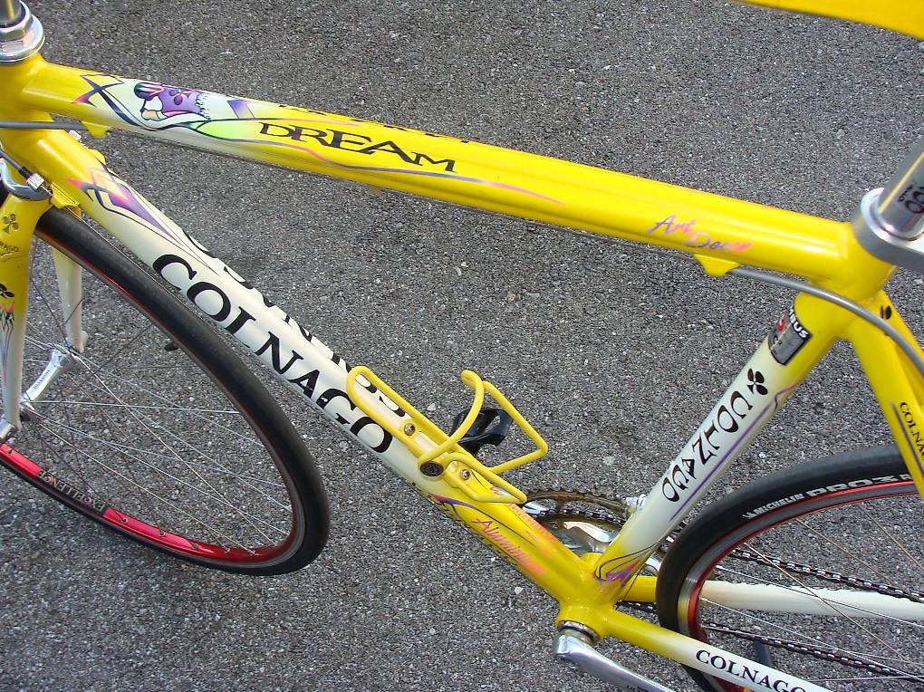 Cadre Vélo Colnago Mexico 1982 - Acier 54 Cm - Peinture Neuve - Excellent État