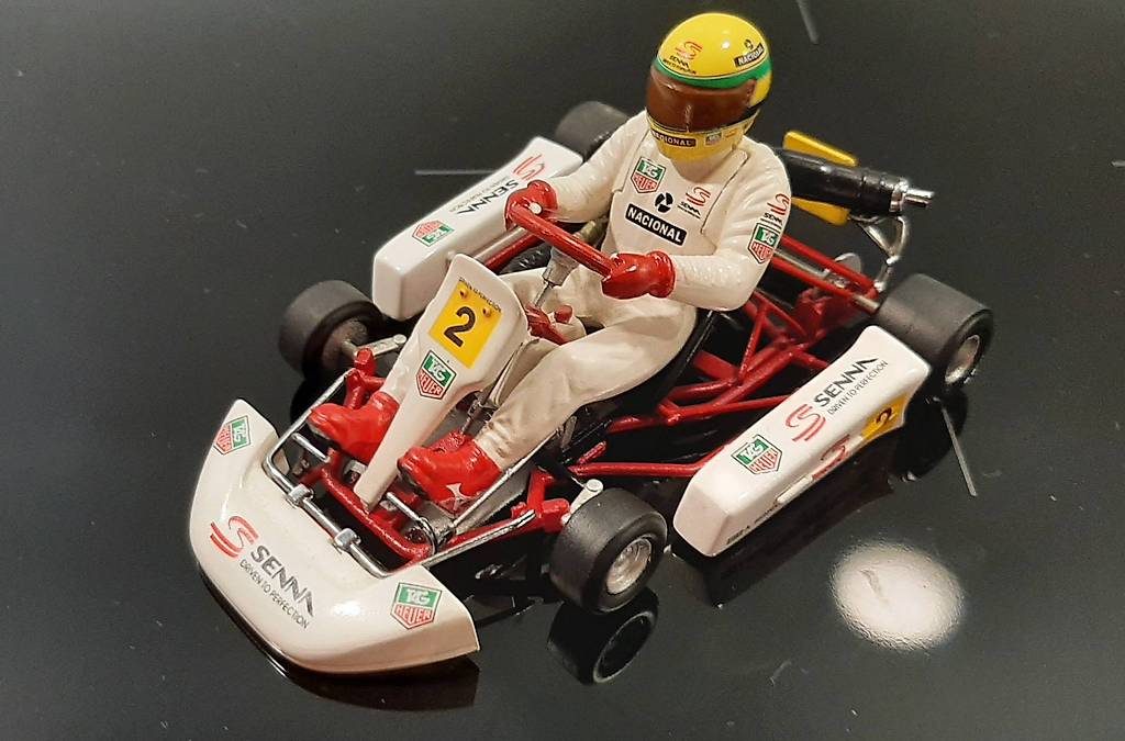 ミニチャンプス 1/18 A.セナ Kart Paris-Bercy 1993 ミニチャンプス
