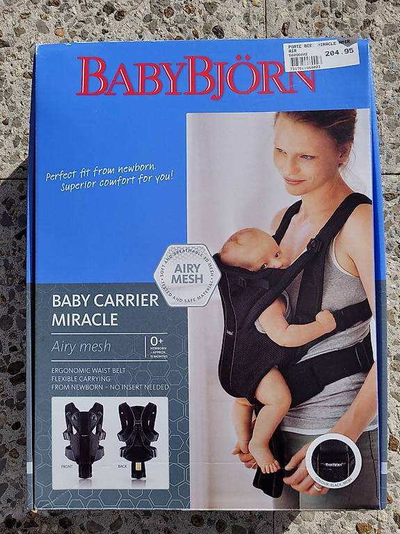 Baby carrier miracle airy mesh best sale