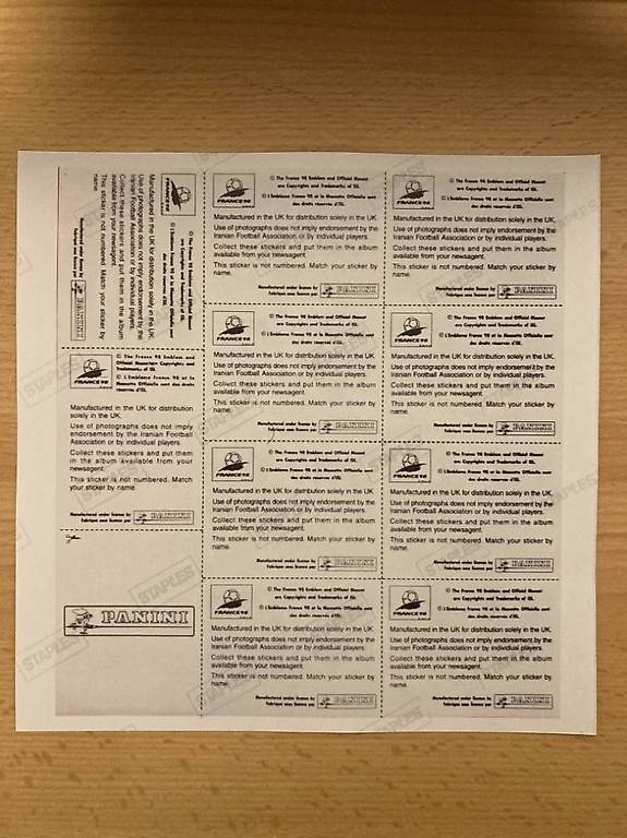 2022 SOCCER - PANINI STICKERS  P5/B50  - COUPE DU MONDE DE LA FIFA Qatar 2022  746134133725