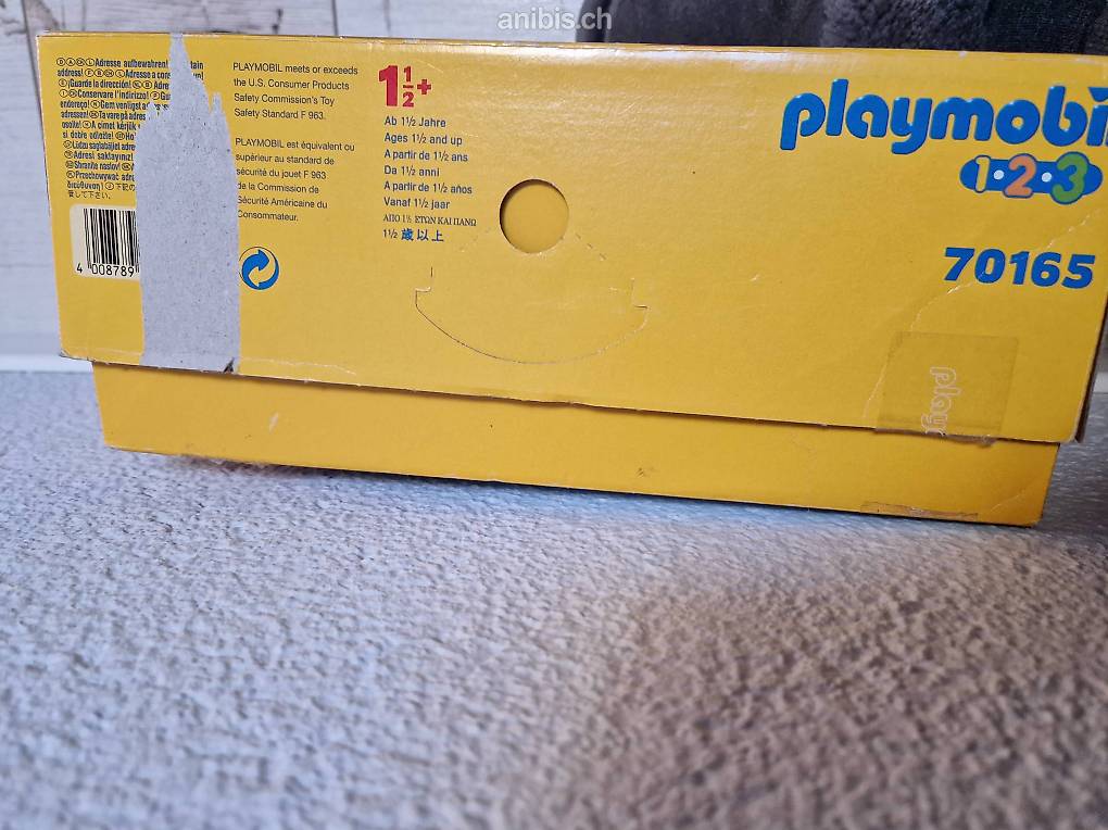 Playmobil : 1.2.3 / Grue de Chantier 70165 