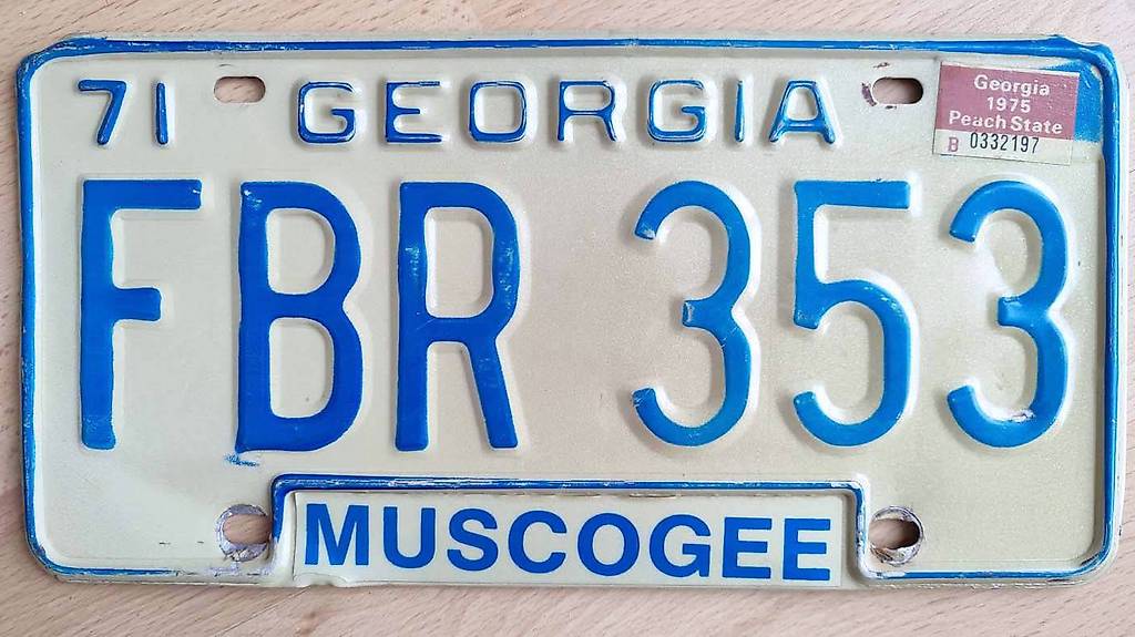 Plaque 1971 Canton Vaud anibis.ch