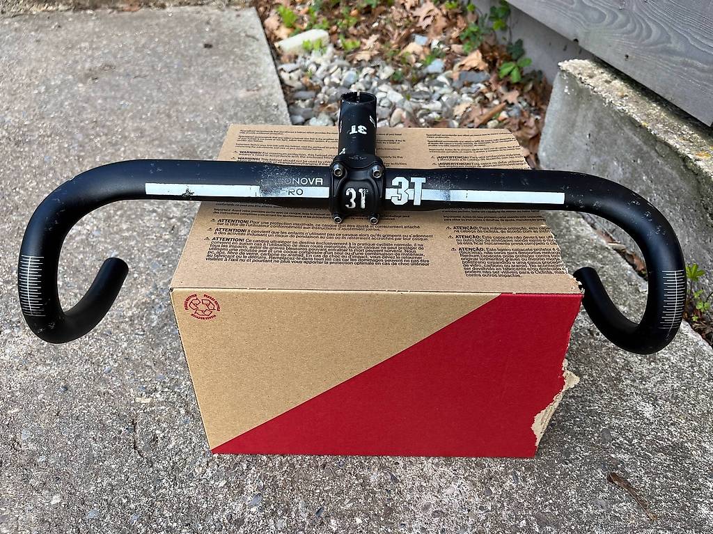 Guidon de vélo de route Juba avec potence Juaneda levier de frein Mafac