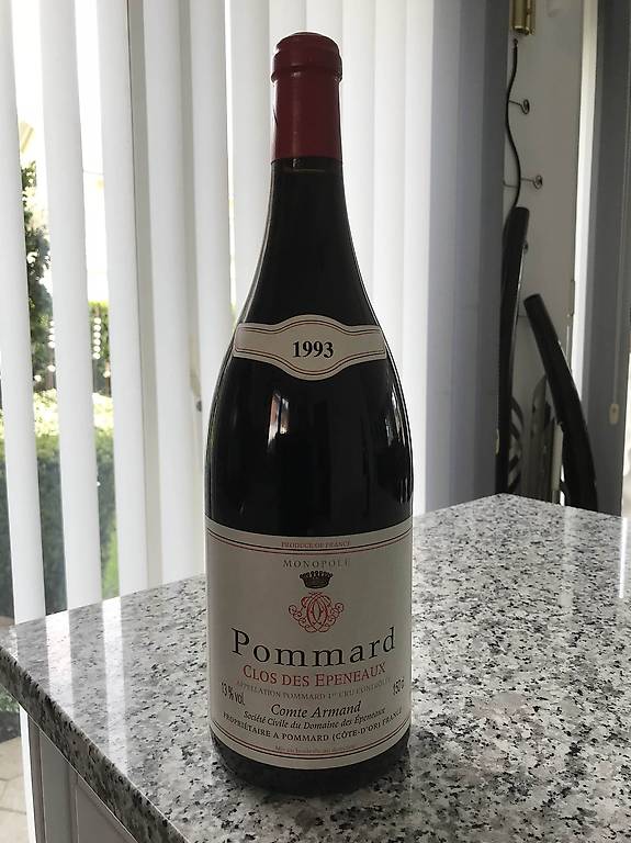 Pommard Clos Des Epeneaux Monopole 1993 Armand Comte Canton Fribourg