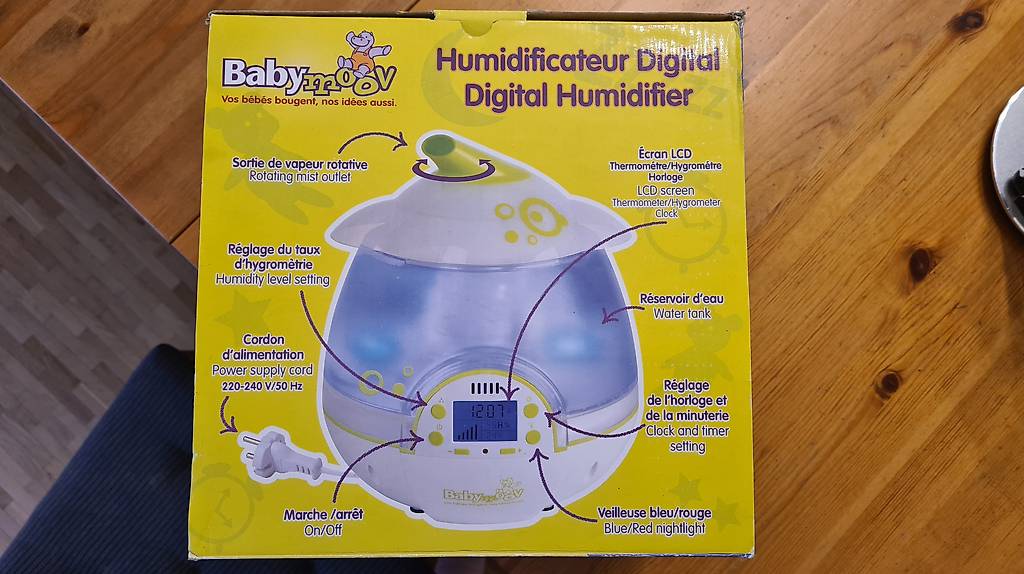 Humidificateur Digital - Babymoov