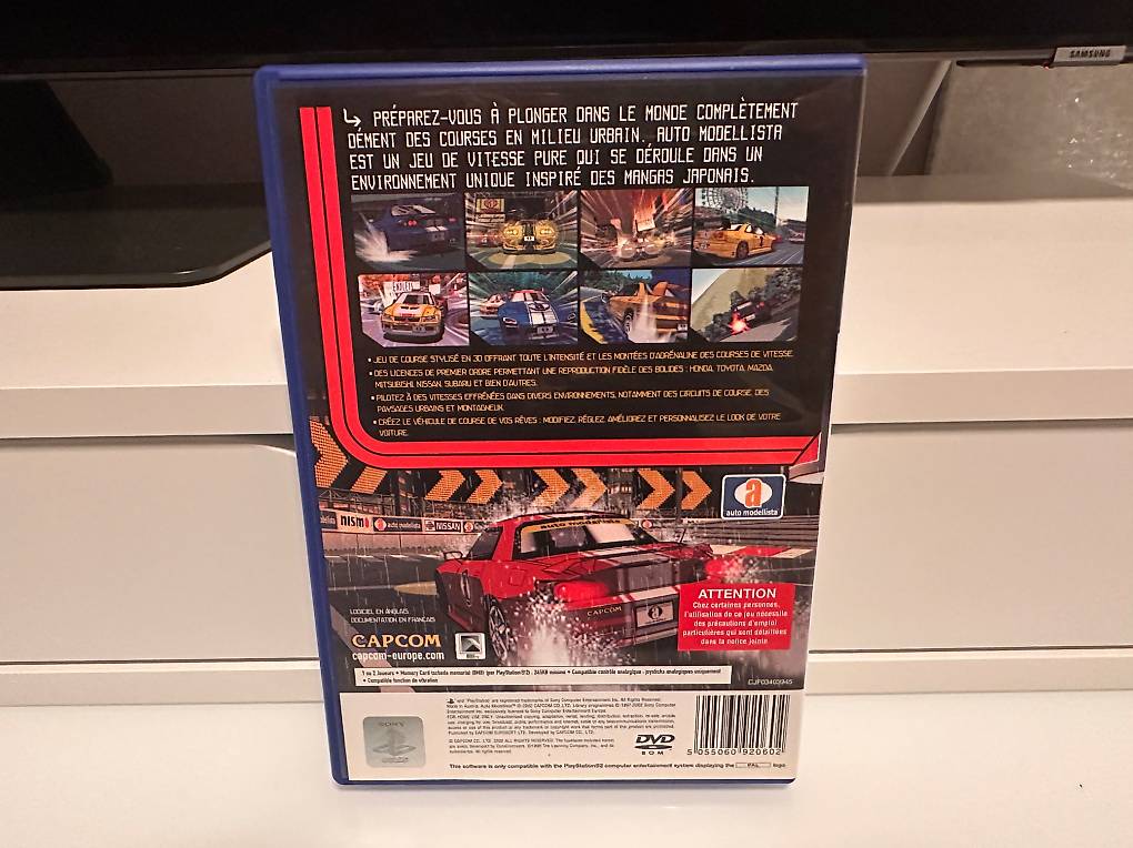 Auto Modellista PlayStation 2 PAL - Prix - Photo - Présentation
