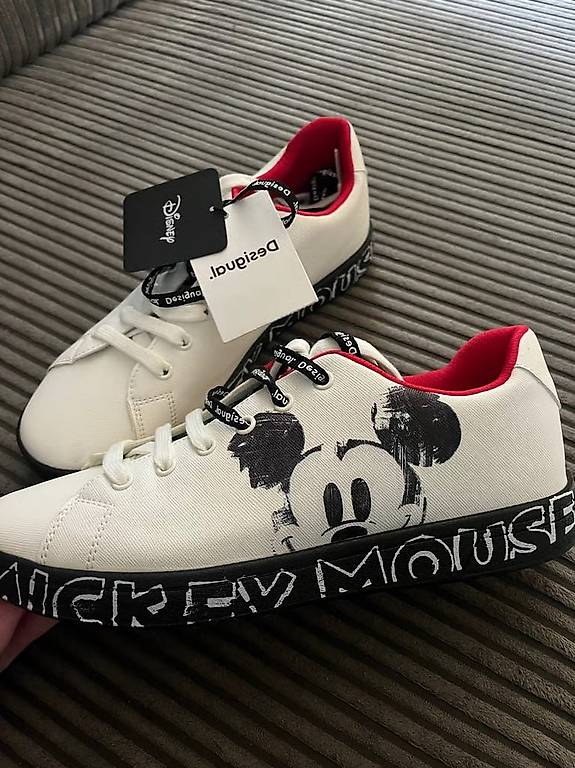 Mickey Basket Desigual Femme Pas Cher Desigual Chaussures Disney