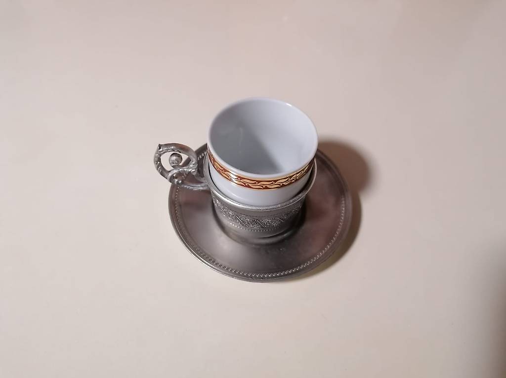 Service à café en étain (14 pièces) - Arts de la table