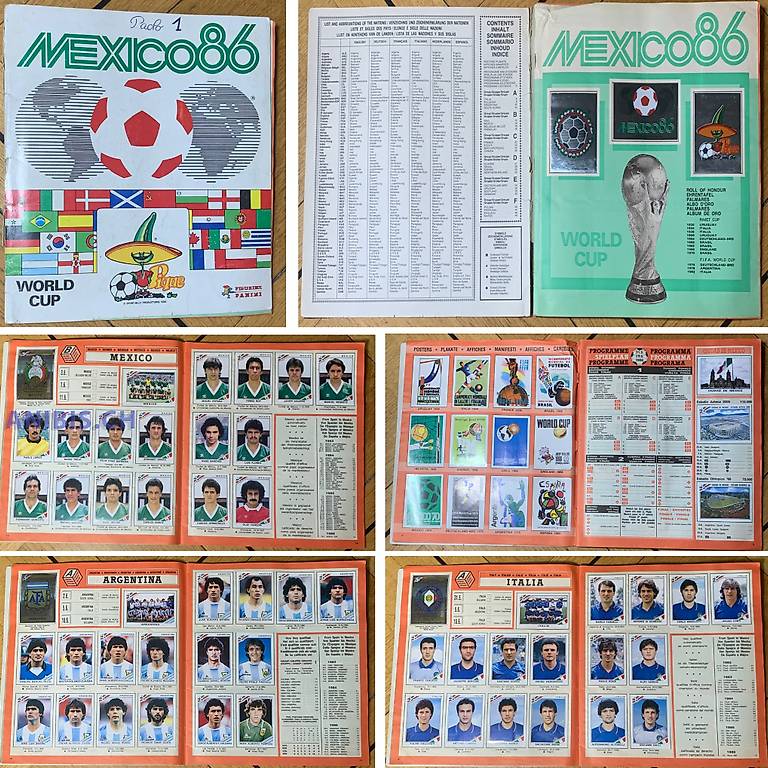 Album Panini Coupe Du Monde 1986 Mexique - Vide (sans Autocollants) - État D'occasion