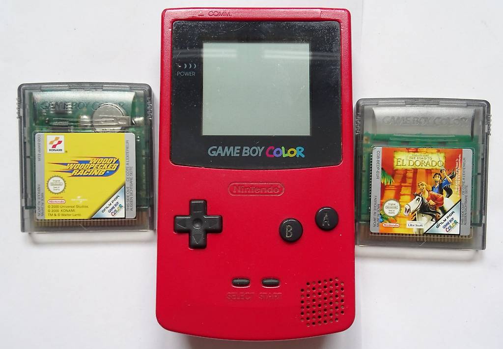 Gameboy Color Transparent + Super Mario (Gebraucht) in Mollis für CHF
