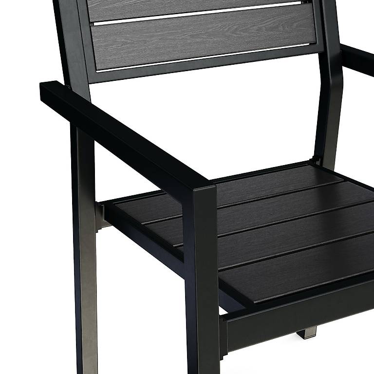 Table De Jardin Extensible Aluminium – 127 à 165 Cm De Long, Noir – Revêtement Poudre Résistant Intempéries | Table Rallongue Extérieure - 13