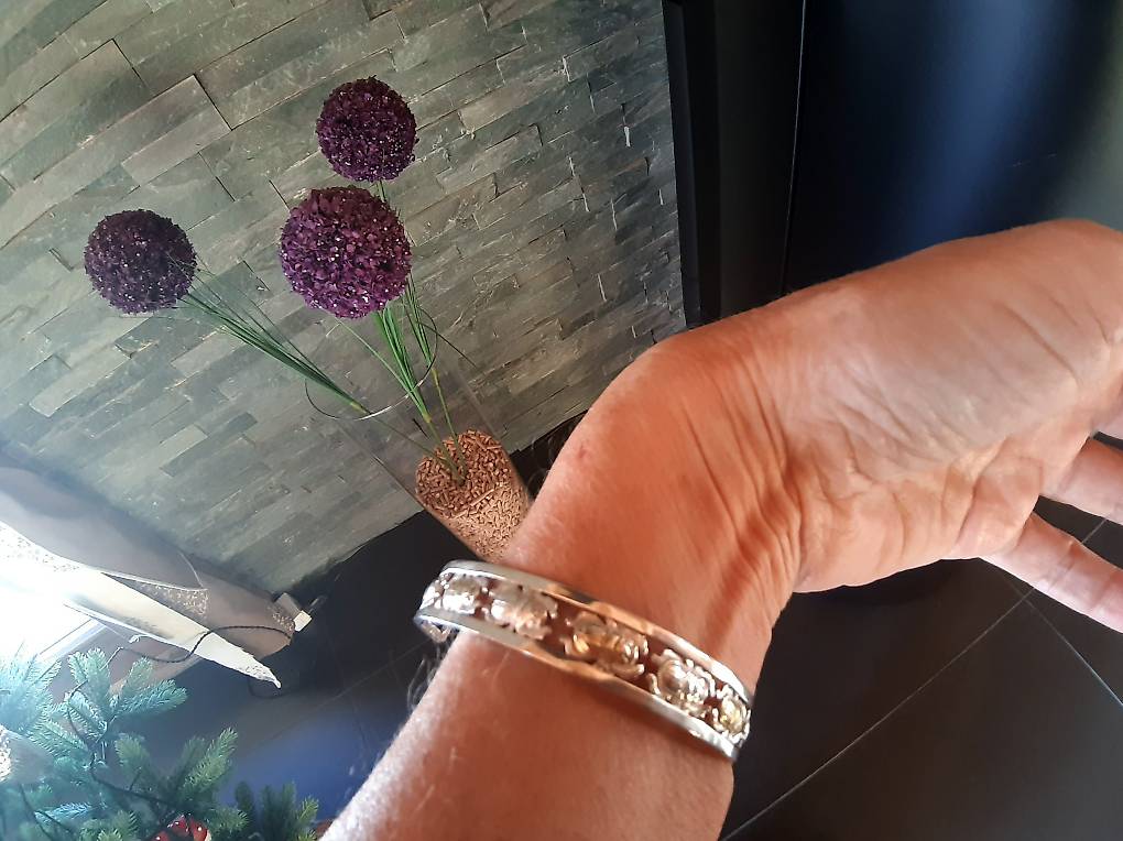 Superbe Bracelet En Argent - Élégant Et Intemporel