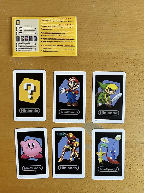 3ds ar cards pokemon Nintendo Canton Vaud OK this is for the