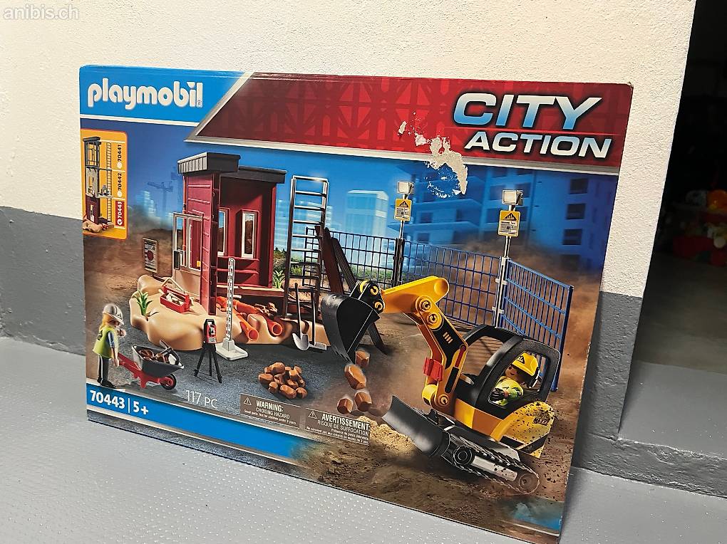 Playmobil City Action chantier (70443) Canton Berne 