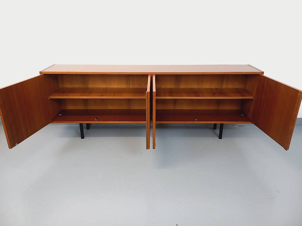 Buffet moderniste Antoine Philippon et Jacqueline Lecoq vintage années 60