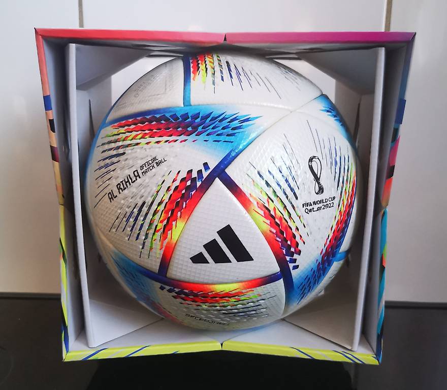 Ballon Al Rihla Officiel Coupe du Monde 2022  Coupe du monde 2022, Coupe  du monde, Ballon de football