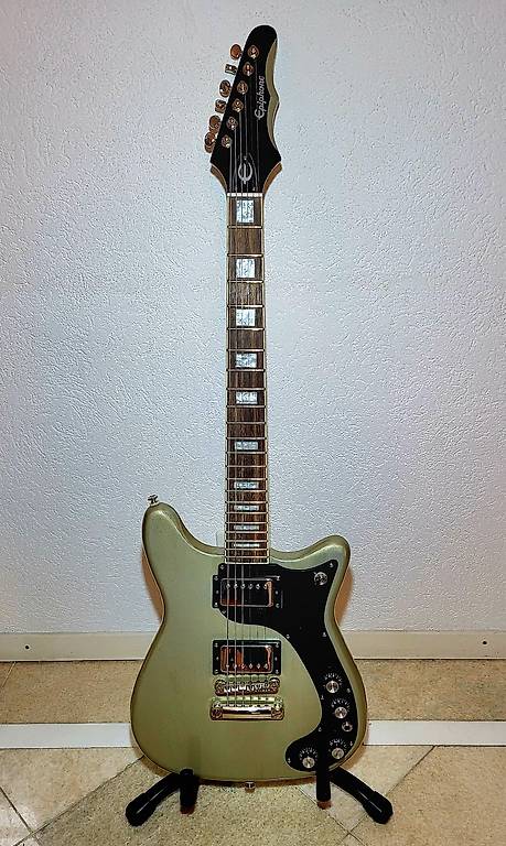 Epiphone Wilshire Pro TV Silver, Limited Edition Cantone Vaud