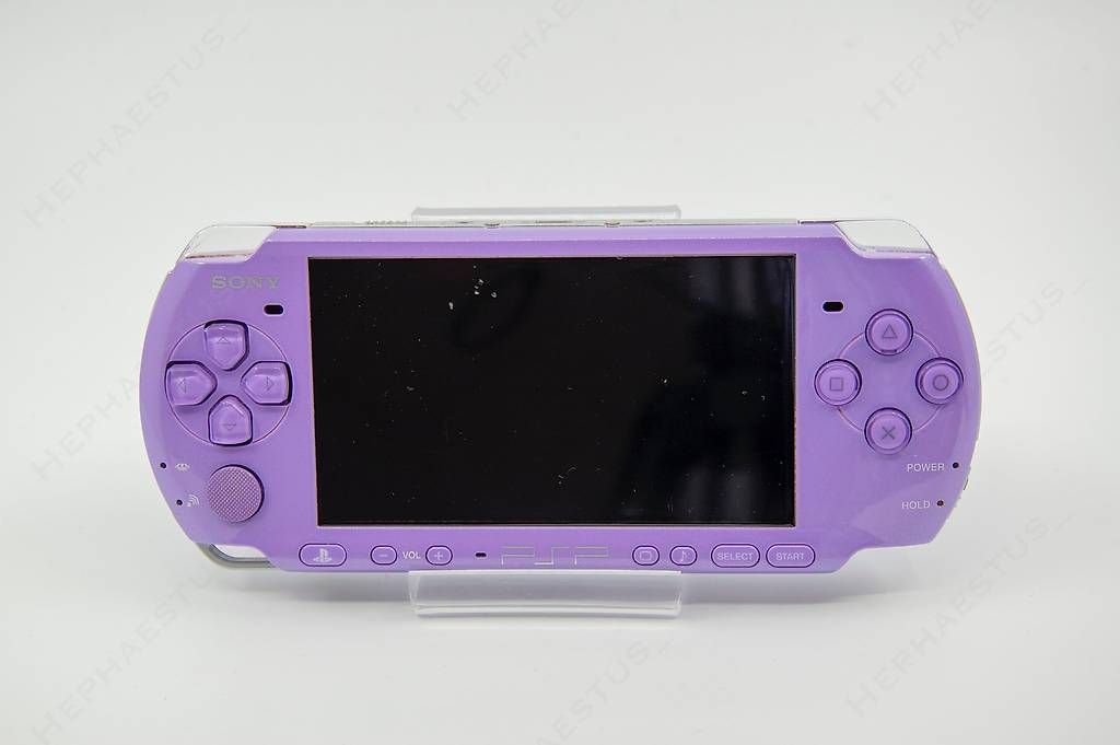 PSP 3000 Limited Edition Hanna Montana in outlet Purple with 32MB Memory Stick