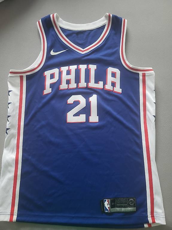 Maillot NBA Philadelphia Sixers Embiid Canton Vaud