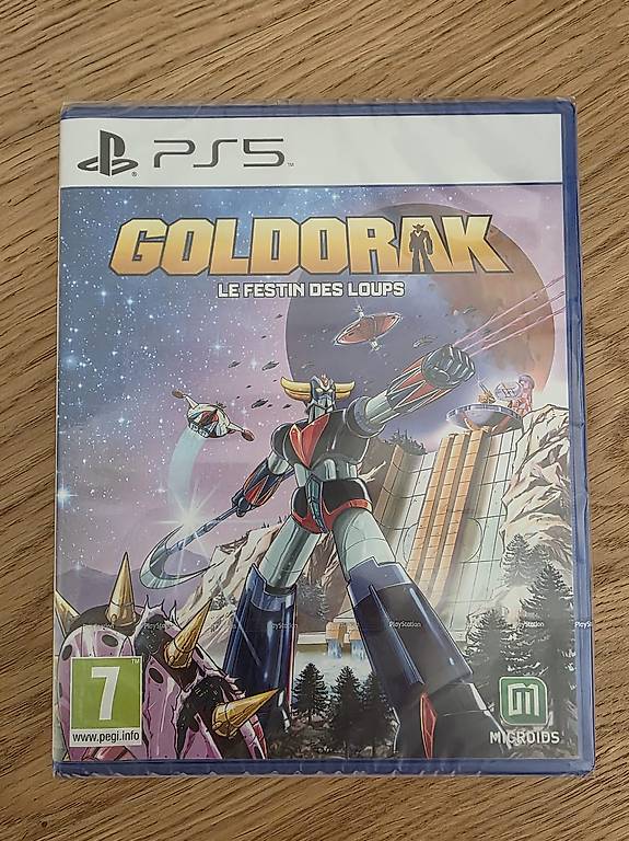 Jeu PS5 : GOLDORAK - Le Festin Des Loups - Édition Deluxe SteelBook FR - Neuf Sous Film