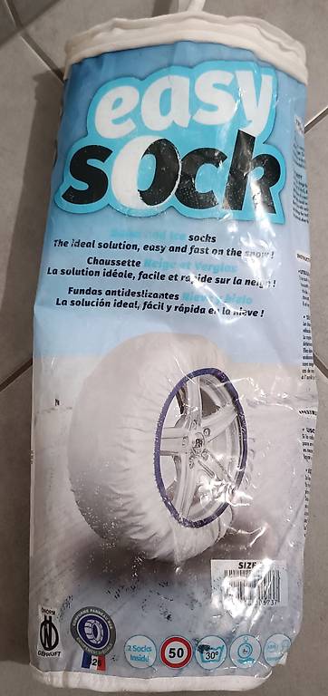 Chaussettes à Neige Goodyear Taille XL Pour Pneus 265/35-20 - Alternative Aux Chaînes - Agréées Et Faciles à Poser