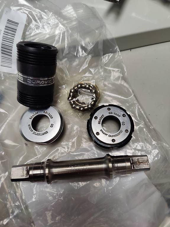 PEDALIER SHIMANO DURA ACE ( vintage ) - Troc Vélo