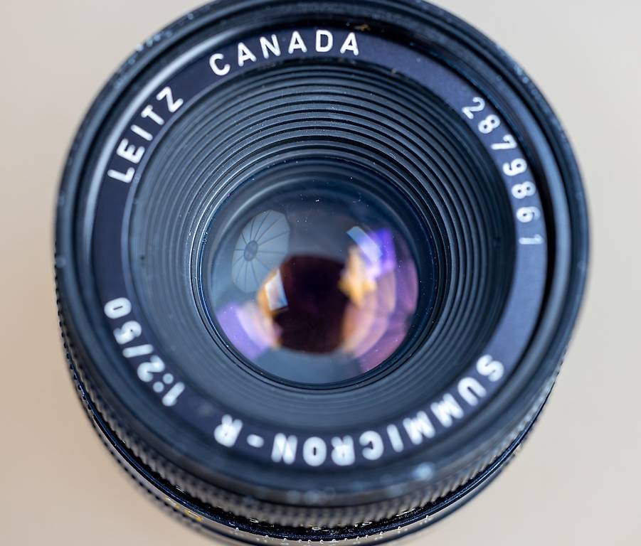 Leica / Leitz Summicron-R 50mm f/2, avec bague Canon EOS Canton Neuchâtel