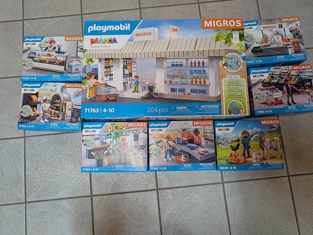 Playmobil Migros Früchte Gemüse Set 71765 | Kaufen auf Ricardo