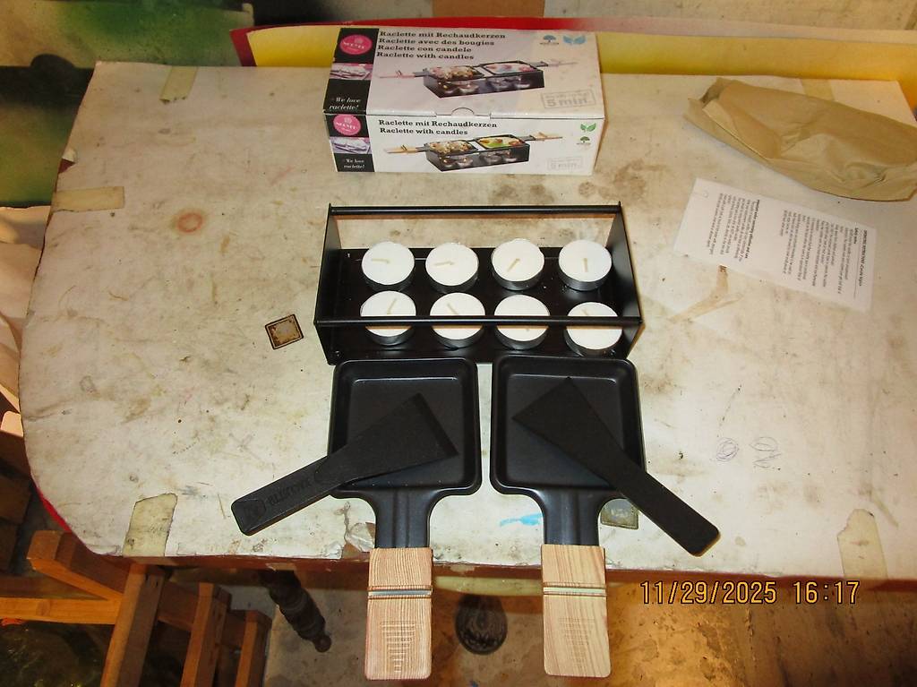 2 réchauds a raclette avec bougies ( neuf) Canton Vaud - anibis.ch