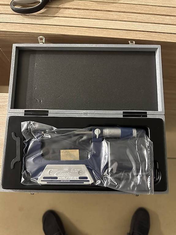 Tesamaster, Tesa, Mikrometer 0-25, 0.001 (Gebraucht) in Arch für CHF 95