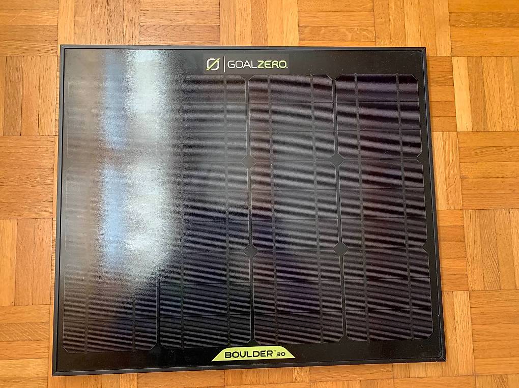 Panneau Solaire Goalzero Boulder 30 - Neuf - Pour Camping Et Recharge Nomade