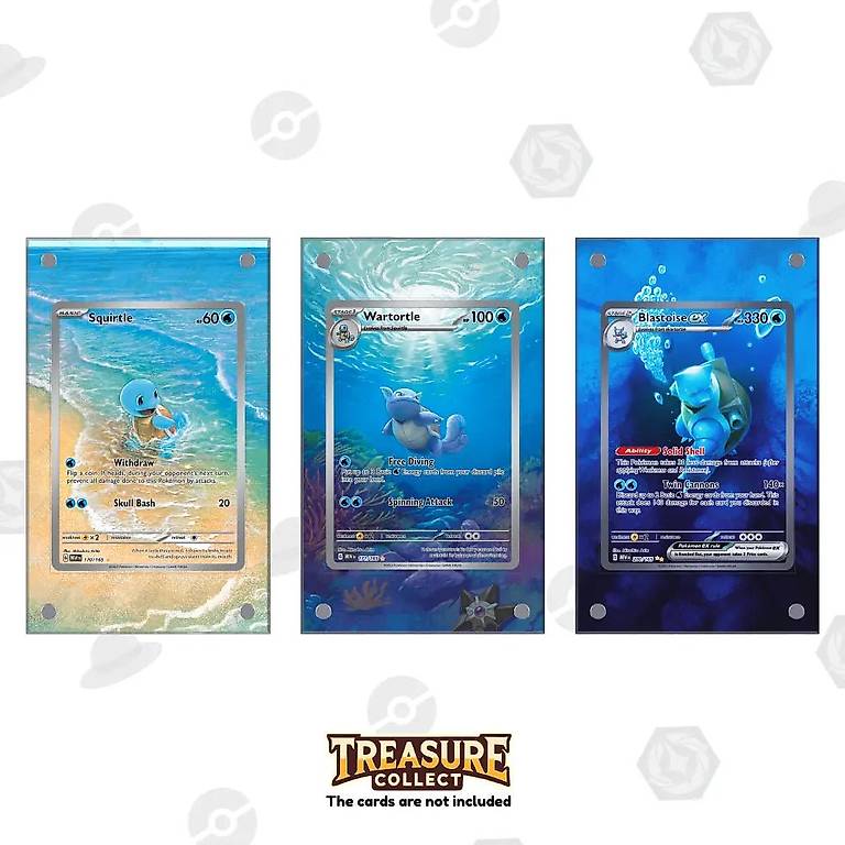 Pokémon 151 Starter Evolutions - 9 Display Cases + Stands Canton Tessin ...