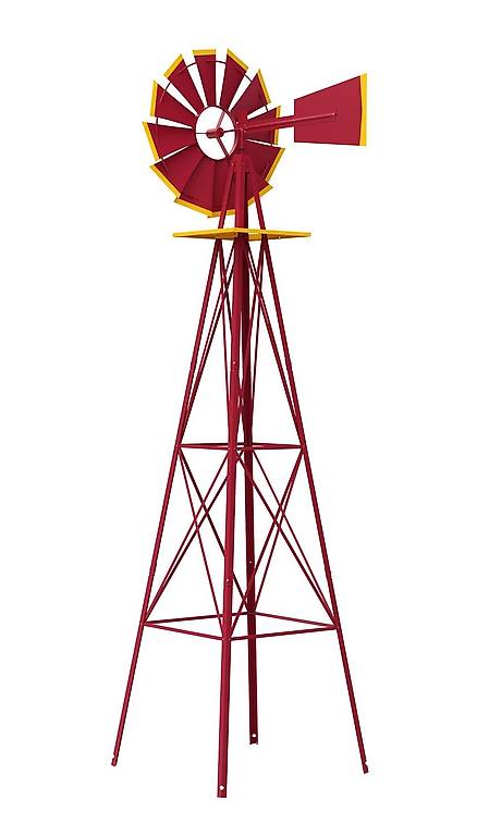 Moulin à Vent Décoratif Rose - 67 Cm, Pour Jardin, Terrasse, Balcon, Décoration Extérieure Ou Mariage - 10
